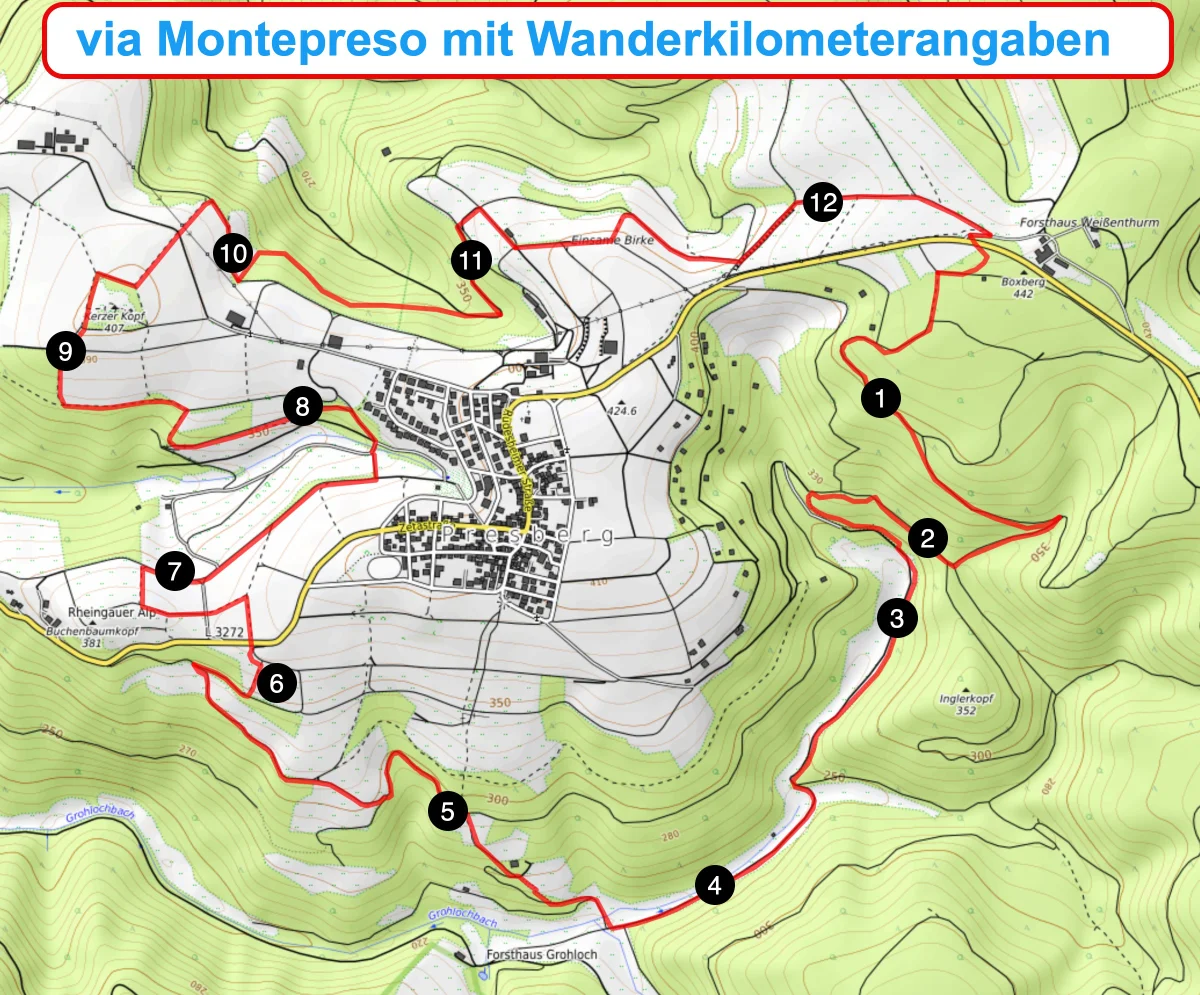 Wegbeschreibung